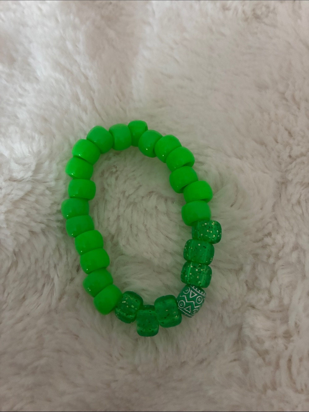 Set of 6 Handmade Beaded Bracelets - Picture 6 of 7